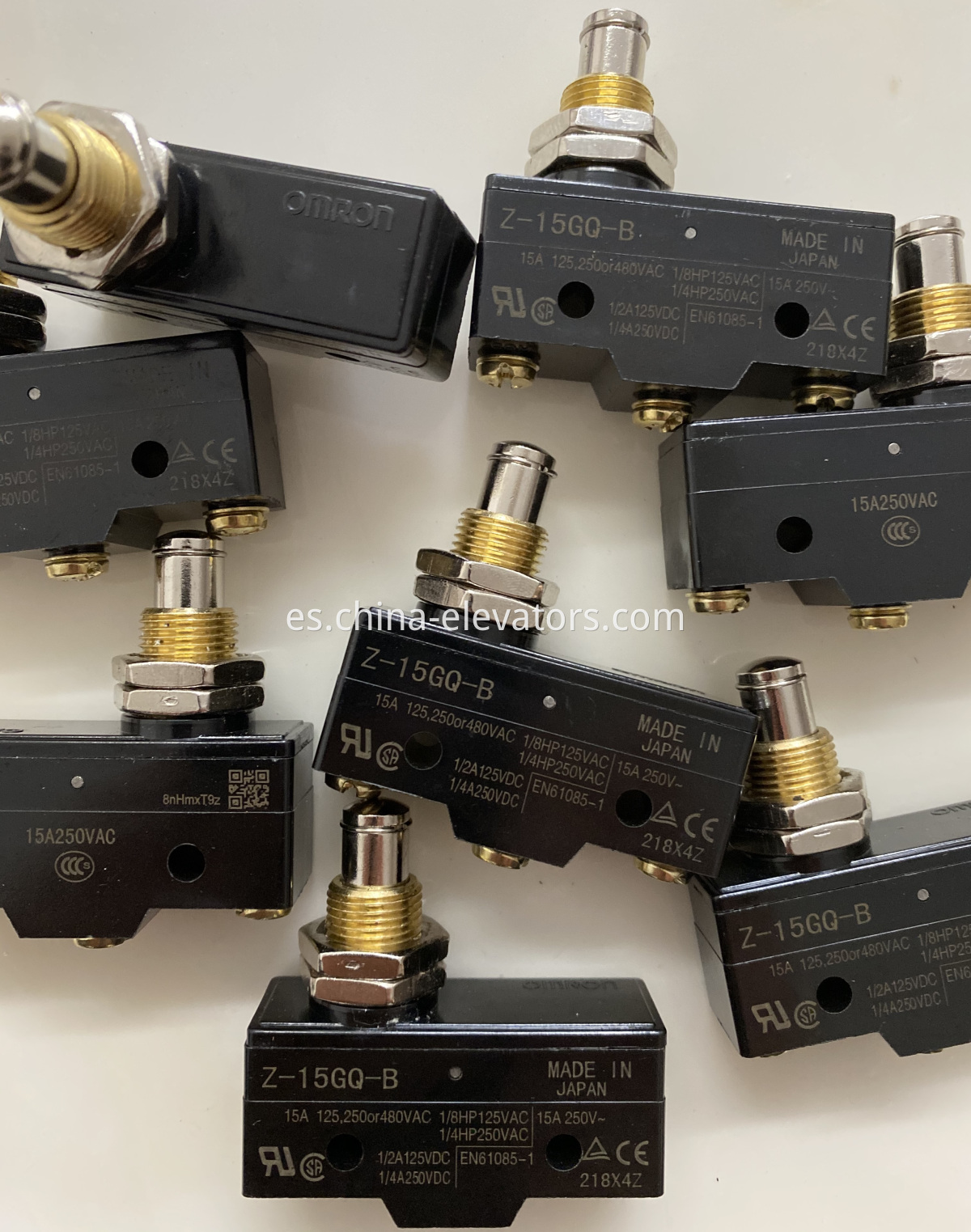 Interruptor micro Z-15GQ-B para el freno de ascensor Hitachi Z-15GQ-B Micro Switch for HITACHI Elevator Brake